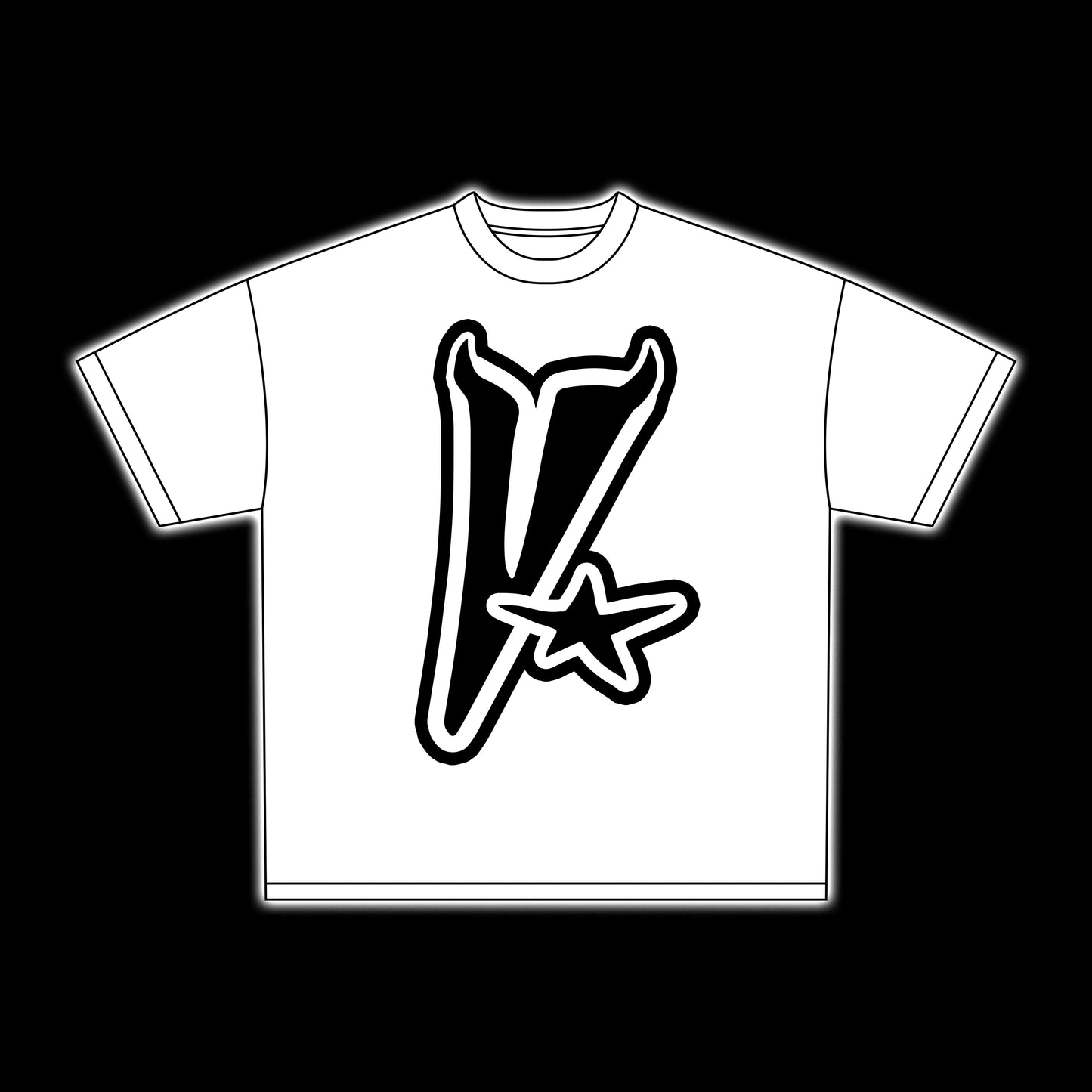 EVILV TEE [WHITE]